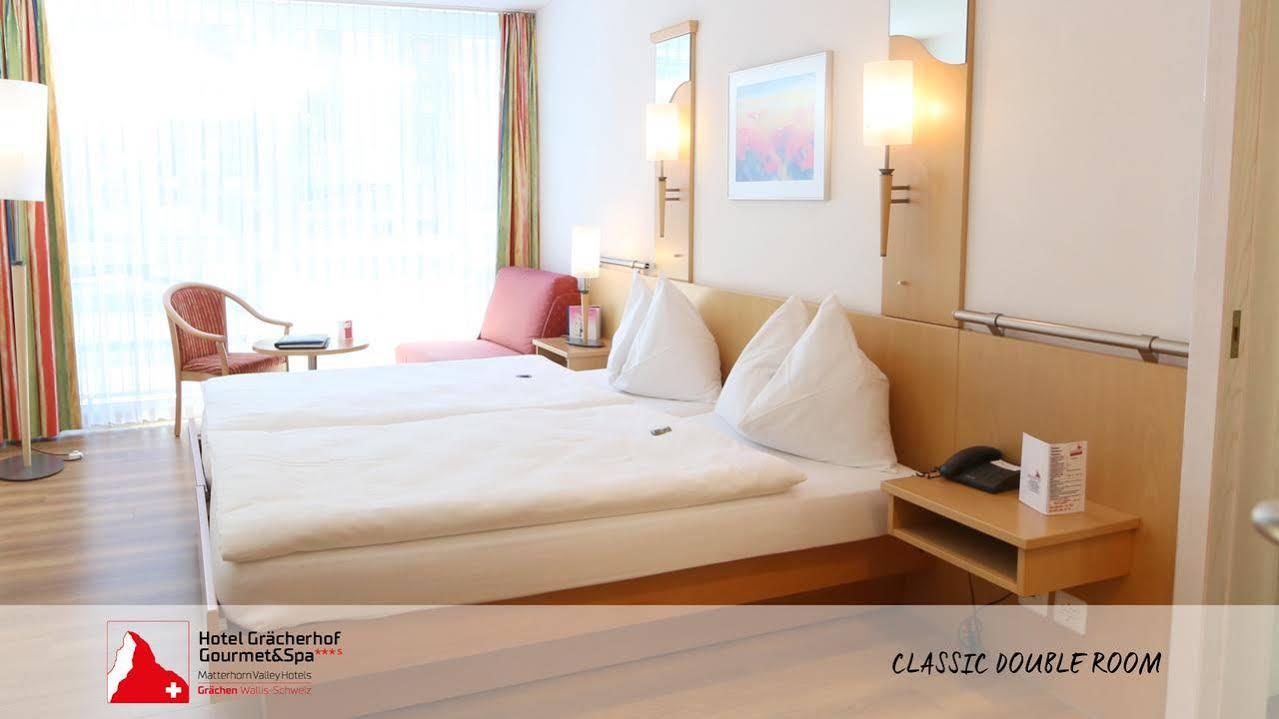 Lifestyle & Spa Hotel Graecherhof Grachen Luaran gambar