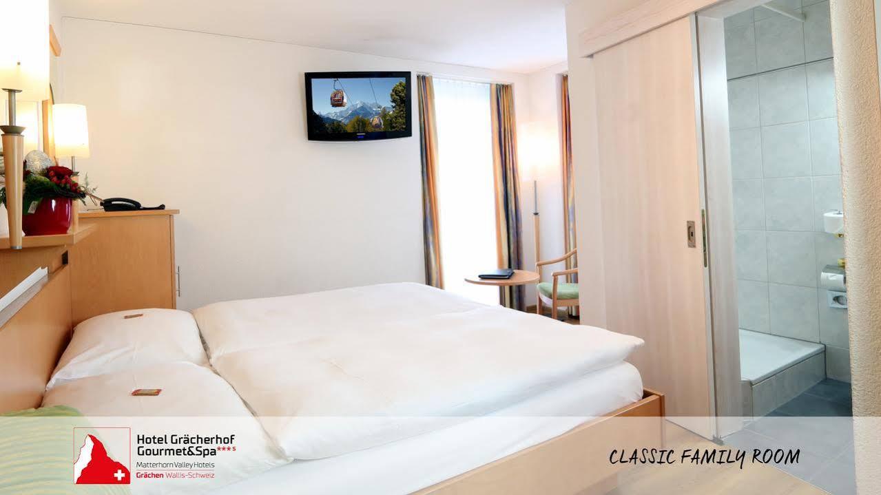 Lifestyle & Spa Hotel Graecherhof Grachen Luaran gambar